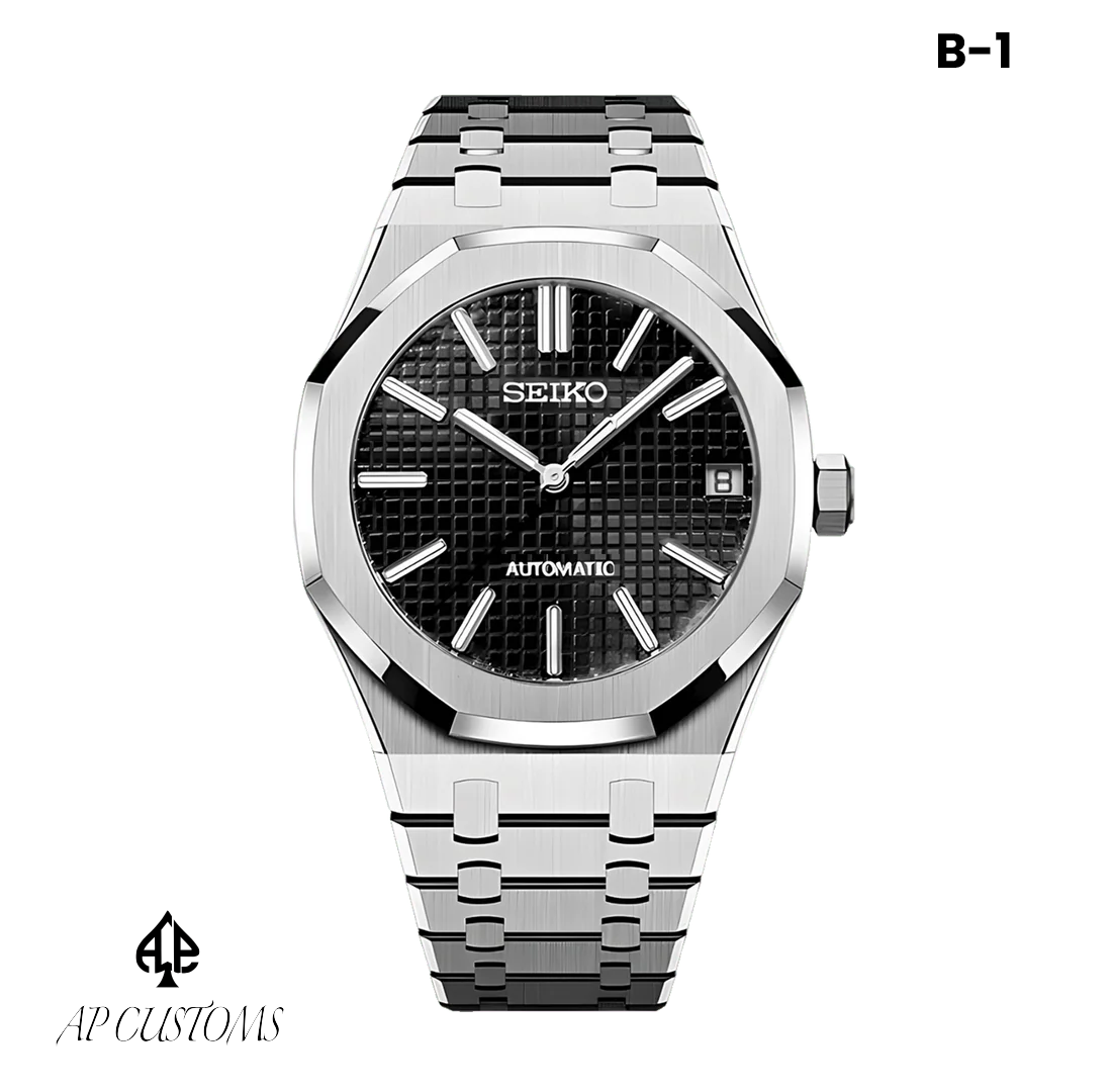 Custom Royal Oak–style Seiko Mod
