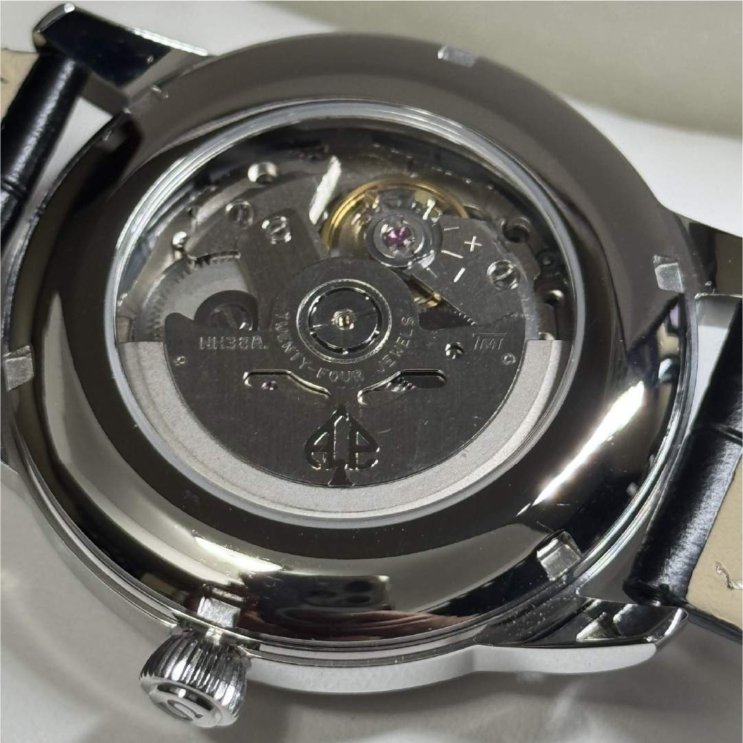 Open Heart Seiko Presage - Open Case Back